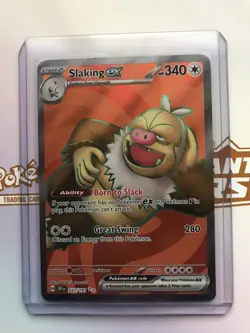 Pokemon TCG Slacking EX Full Art 227/191 Ultra Rare Surging Sparks - Image 1