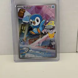 Pokemon Piplup 042 Me: Mega Evolution Promo Holo Basic 70 HP Peck 20 - Image 1