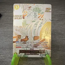 One Piece OP-15 Gum-Gum Golden Rifle Alternate Art - Adventure On Kami’s Island - Image 5