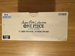 One Piece TCG: Anime 25th Collection Booster Box EB-02 (Dented) - Factory Sealed - Image 2
