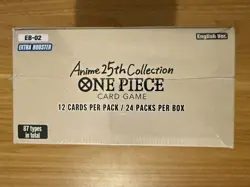 One Piece TCG: Anime 25th Collection Booster Box EB-02 (Dented) - Factory Sealed - Image 5