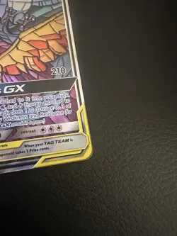 Moltres & Zapdos & Articuno GX SM210 Hidden Fates Alt Art Promo Pokemon Card - Image 3