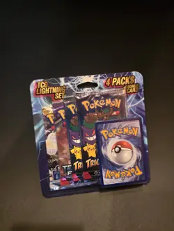 Pokemon TCG Lightning Set 4 Pack + Bonus Card - Image 1