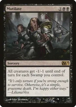 Mutilate MP #102 Magic 2013 MTG - Image 1