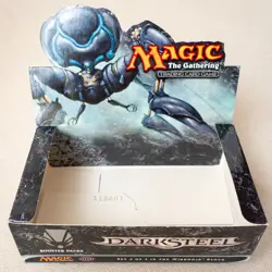 MTG: Magic the Gathering DARKSTEEL Empty Booster Display Box - No Packs - 2004 - Image 2