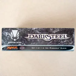 MTG: Magic the Gathering DARKSTEEL Empty Booster Display Box - No Packs - 2004 - Image 4