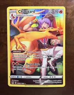 Pokemon Charizard TG03/TG30 Lost Origin Trainer Gallery Ultra Rare Holo 170 HP - Image 1
