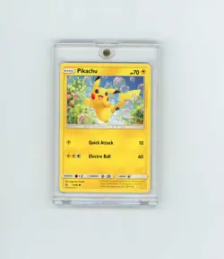 2019 Pokemon Hidden Fates PIKACHU 19/68▪BUBBLE VARIANT PHOTO! - Image 1