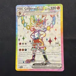 Pokemon TCG - Cinderace ex - 157/142 Stellar Crown - Full Art - Image 1