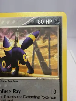Pokemon TCG Umbreon 24/100 EX Sandstorm Regular Rare Non-Holo LP - Image 4