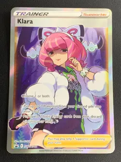 Klara SWSH302 Sword & Shield Full Art Trainer Pokemon - Image 1