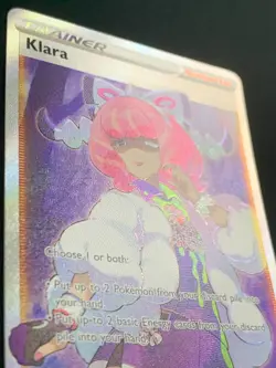 Klara SWSH302 Sword & Shield Full Art Trainer Pokemon - Image 2