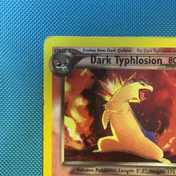 Pokemon Vintage Holo Dark Typhlosion 10/105 Neo Destiny WotC - Image 2