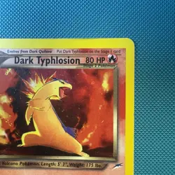 Pokemon Vintage Holo Dark Typhlosion 10/105 Neo Destiny WotC - Image 3