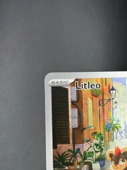 Pokemon TCG Litleo 139/132 ME01 Illustration Rare Holo Near Mint - Image 5