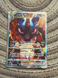 LUCARIO VSTAR SWSH291 HOLOFOIL - Promo - Crown Zenith ETB Full Art - Image 1