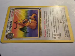 Pokemon TCG Dragonite 19/62 Fossil Non-Holo Rare MP - Image 3