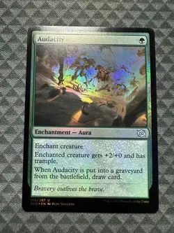 MTG Audacity #169/287 Foil Uncommon The Brothers' War (BRO) - Image 2