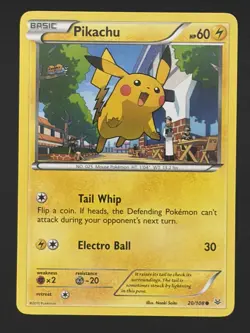 Pikachu Common XY - Roaring Skies 20/108 Pokemon TCG - Image 1