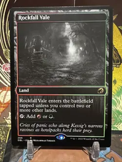 MTG Rockfall Vale [Innistrad: Double Feature] NF - Image 1