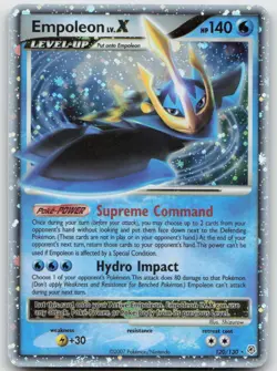Empoleon LV.X 120/130 Holo LV.X Rare Diamond & Pearl Pokemon TCG LP - Image 1