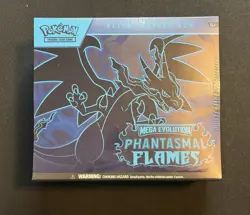 POKEMON TCG Mega Evolution PHANTASMAL FLAMES ETB ELITE TRAINER BOX SEALED NEW - Image 1