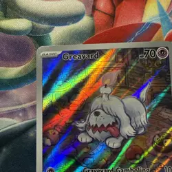 Greavard 214/198 SV01: Scarlet & Violet Illustration Rare Pokemon - Image 2