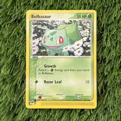 Bulbasaur Non-Holo Common 39/95 EX Team Magma vs Team Aqua Pokemon E Reader LP - Image 1
