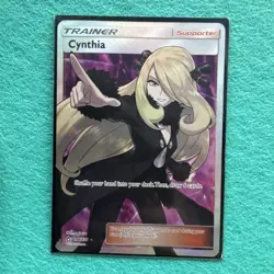 Cynthia 148/156- Full Art - Rare Ultra Prism Trainer Card - Image 1