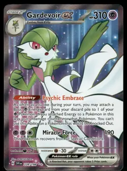 Pokemon Cards Gardevoir ex 228/198 Scarlet & Violet Ultra Rare NM - Image 1