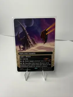 Endless Sands (0015) (Borderless) Edge of Eternities: Stellar Sights MTG NM - Image 1