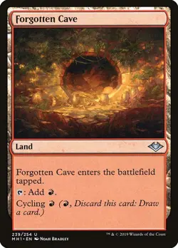 Forgotten Cave - Foil MH1 NM MTG - Image 1