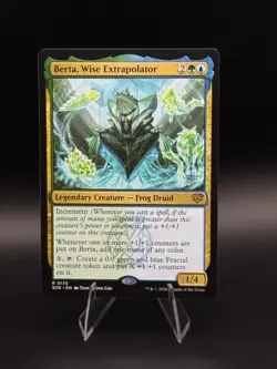 MTG Berta, Wise Extrapolator 175 Secrets of Strixhaven NM Regular - Image 1