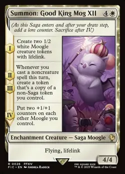 Summon: Good King Mog XII x1 - Commander: FINAL FANTASY - NM-Mint, English - Com - Image 1