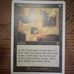 Wizards of the Coast Teferi's Puzzle Box MTG 7th Edition Regular Rare EN #321 - Image 1
