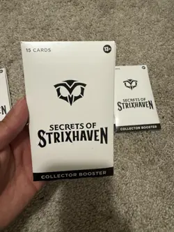Magic The Gathering Secrets of Strixhaven Collector Booster Pack MTG X 4 - Image 3