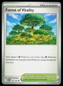 Forest of Vitality 117/132 Uncommon Mega Evolution Pokemon Near Mint - Image 1