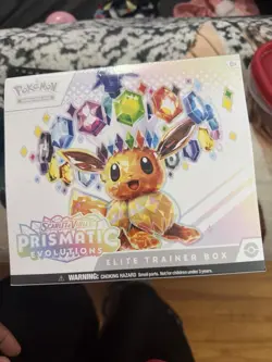 Pokemon Prismatic Evolutions ETB factory Sealed - Image 1