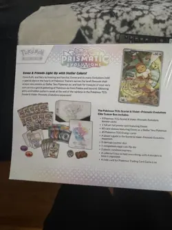 Pokemon Prismatic Evolutions ETB factory Sealed - Image 2