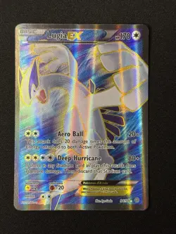 Lugia EX 94/98 Holo Full Art XY Ancient Origins Pokemon TCG Card - Image 1