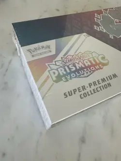 Pokemon TCG Prismatic Evolutions Super Premium Collection SPC Box Factory Sealed - Image 3