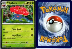 Vileplume (Cosmos Holo) 003/094 Pokemon TCG Holo NM - Image 3