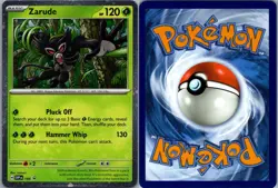 Zarude (Cosmos Holo) 199 Scarlet & Violet Promo Pokemon TCG Holo NM - Image 3