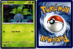 Oddish (Cosmos Holo) 001/094 Miscellaneous Cards & Products Pokemon TCG Holo NM - Image 3