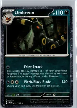 Umbreon 059/131 Miscellaneous Cards & Products Pokemon TCG Holo R NM - Image 1