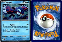 Kyogre (Cosmos Holo) 034/132 Miscellaneous Cards & Products Pokemon TCG Holo NM - Image 3