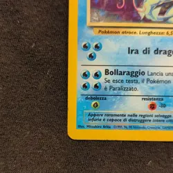 Pokemon TCG Gyarados 6/102 Base Set 1999 Holo Rare Stage 1 100 HP ITALIAN - Image 5