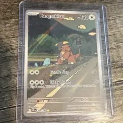 POKEMON TCG EN SV10 DESTINED RIVALS KANGASKHAN HOLO FULL ART 204/182 - Image 1