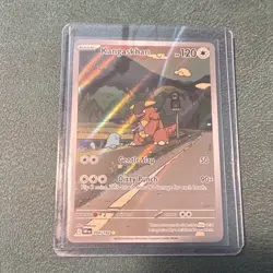 POKEMON TCG EN SV10 DESTINED RIVALS KANGASKHAN HOLO FULL ART 204/182 - Image 3