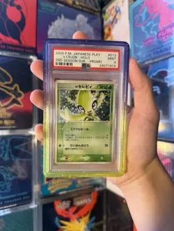 2004 Pokemon Celebi Holo Promo 012/PLAY Japanese PSA 9 - Image 1